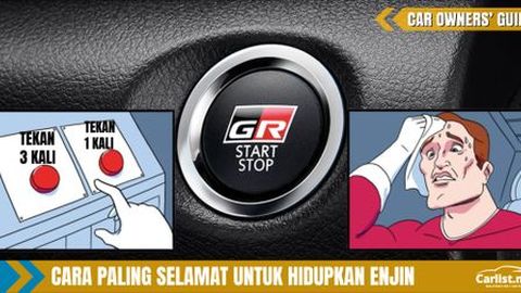 Mitos Push Start Button - Kena Tekan Sekali Atau Tiga Kali?