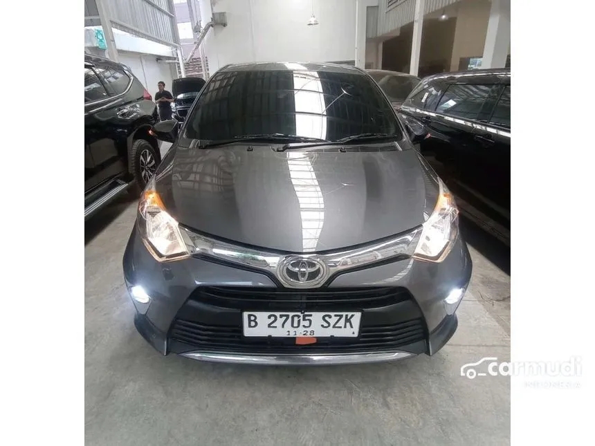 Jual Mobil Toyota Calya 2017 G 1.2 di Jawa Barat Automatic MPV Abu