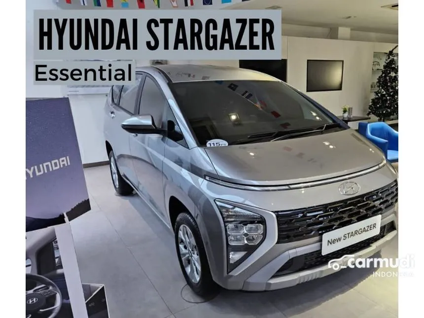 Jual Mobil Hyundai Stargazer 2023 Trend 1.5 di Jawa Barat Automatic Wagon Silver Rp 275.300.000