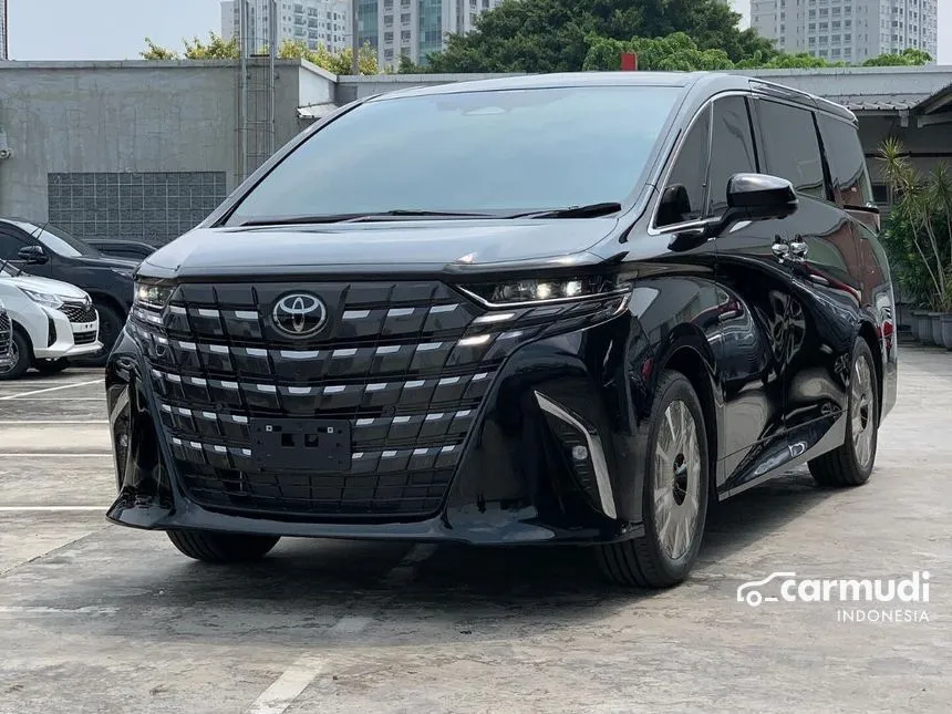 Jual Mobil Toyota Alphard 2024 G (Non Premium Color) 2.5 di DKI Jakarta Automatic MPV Hitam Rp 1.522.900.000