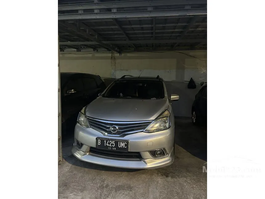Jual Mobil Nissan Grand Livina 2014 SV 1.5 di DKI Jakarta Automatic MPV Silver Rp 95.000.000