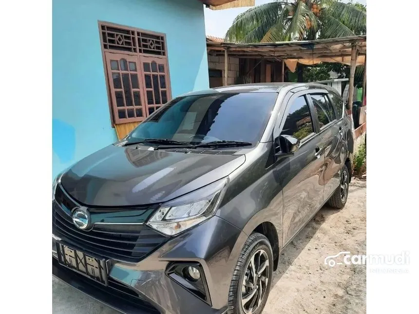 Jual Mobil Daihatsu Sigra 2024 R 1.2 di Banten Automatic MPV Abu
