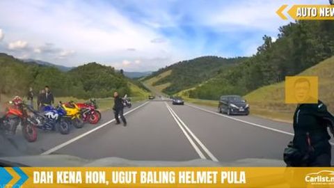 Polis Siasat Penunggang Ganggu Lalu Lintas – Jalan Temiang-Pantai Bukan Port Lepak