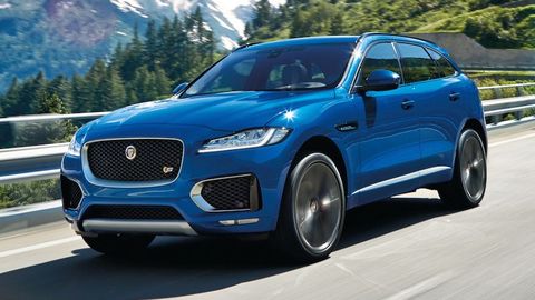 Frankfurt 2015: Jaguar's F-Pace SUV Makes Its Debut