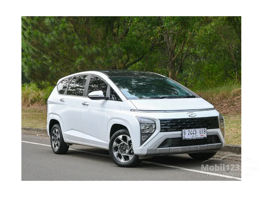 Jual Mobil Hyundai Stargazer 2022 Prime 1.5 di Banten Automatic Wagon Putih Rp 210.000.000