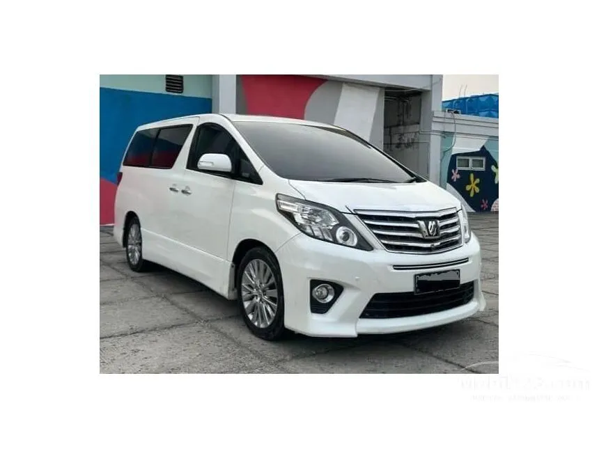 Jual Mobil Toyota Alphard 2013 SC 2.4 di DKI Jakarta Automatic MPV Putih Rp 328.000.000