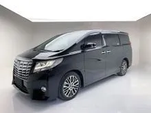 2017 Toyota Alphard 2.5 G MPV HARGA BEST DEAL NEGOTIABLE YA. UNIT ATPM Mulus Terawat. Low KM 55 Rb. Cocok Utk Mobil Keluarga, Weeked & Jemput Tamu