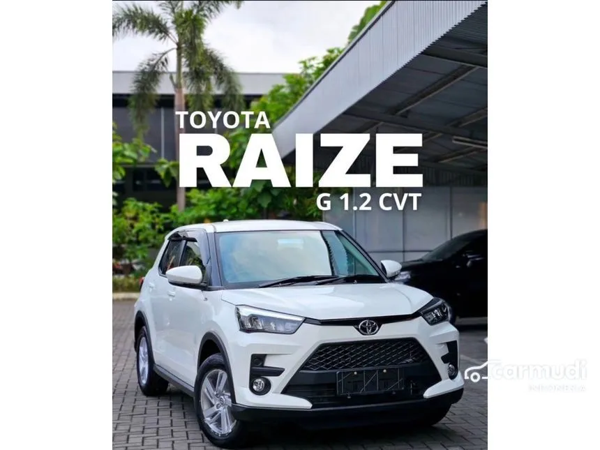 Jual Mobil Toyota Raize 2024 G 1.2 di Banten Automatic Wagon Silver Rp 227.900.000
