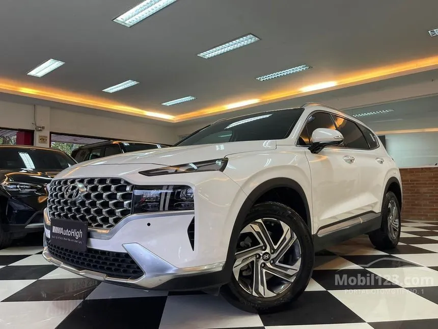 Jual Mobil Hyundai Santa Fe 2023 Signature 2.5 di DKI Jakarta Automatic SUV Putih Rp 585.000.000