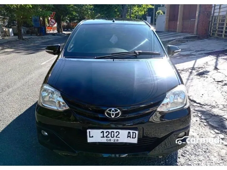 Jual Mobil Toyota Etios 2013 1.2 di Jawa Timur Manual Sedan Hitam Rp 90.000.000