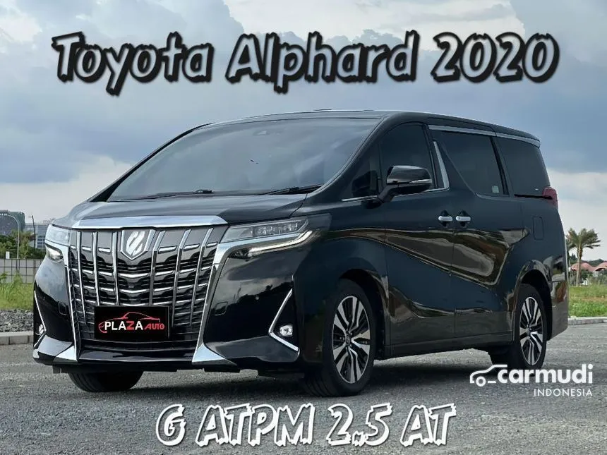 Jual Mobil Toyota Alphard 2020 G 2.5 di DKI Jakarta Automatic MPV Hitam Rp 818.000.000