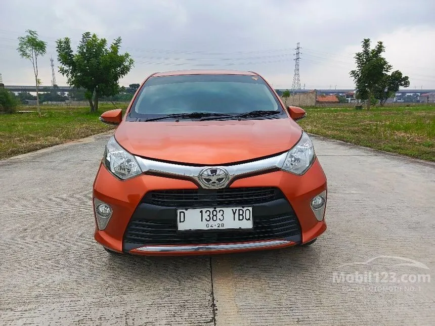 Jual Mobil Toyota Calya 2018 G 1.2 di Jawa Barat Manual MPV Orange Rp 105.000.000