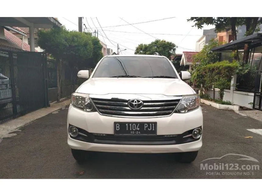 Jual Mobil Toyota Fortuner 2014 G Lux 2.7 di DKI Jakarta Automatic SUV Putih Rp 207.000.000