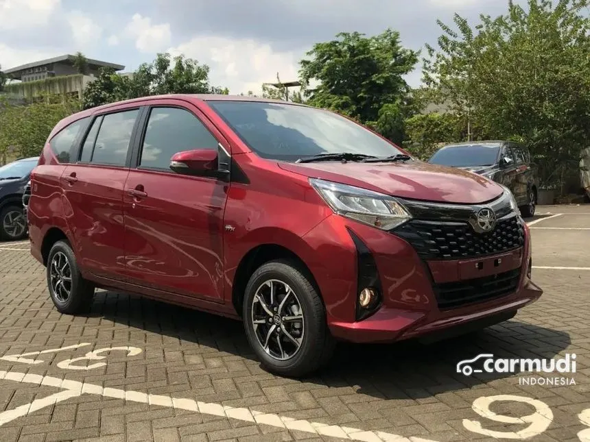 Jual Mobil Toyota Calya 2024 G 1.2 di Jawa Timur Automatic MPV Merah Rp 180.000.000
