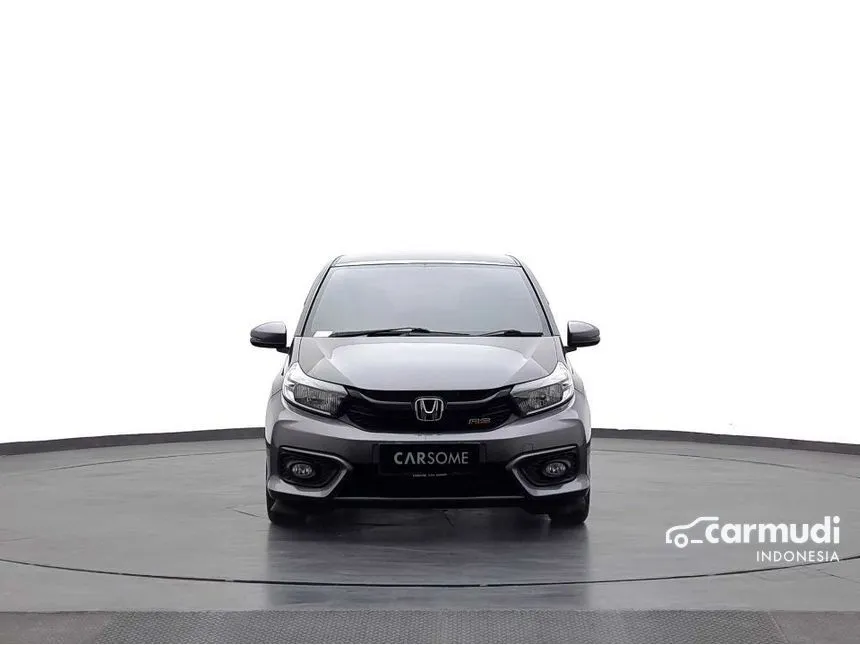 Jual Mobil Honda Brio 2021 RS 1.2 di Banten Automatic Hatchback Abu
