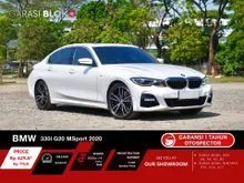 2021 BMW 330i 2.0 M Sport Sedan (B48) Alpine White on Black JUAL MURAH