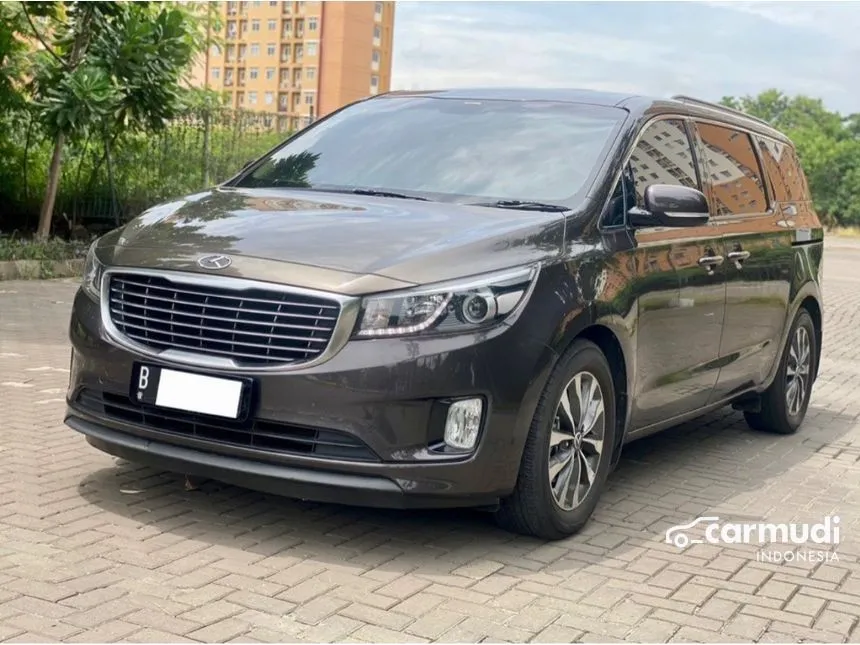 Jual Mobil KIA Grand Sedona 2017 Ultimate 3.3 di DKI Jakarta Automatic MPV Coklat Rp 350.000.000