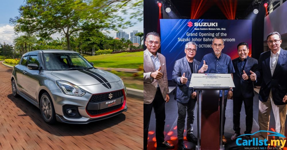 The new Swift Sport Silver edition unveiled at Suzuki Cars Malaysia's first  3S center grand opening in Johor - Auto News
