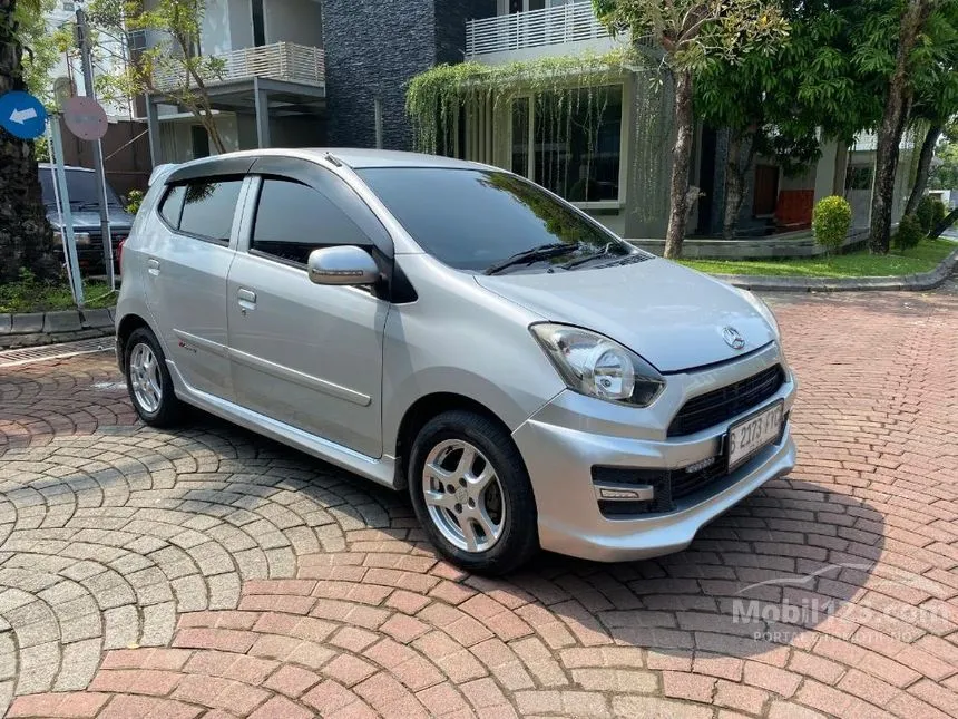 Jual Mobil Daihatsu Ayla 2014 M Sporty 1.0 di Yogyakarta Automatic Hatchback Silver Rp 86.500.000