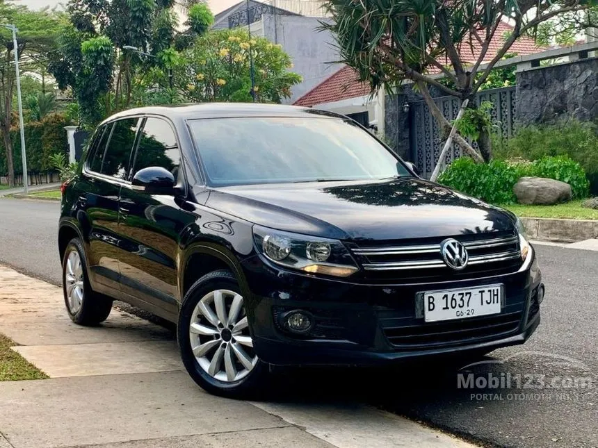 Jual Mobil Volkswagen Tiguan 2013 TSI 1.4 di DKI Jakarta Automatic SUV Hitam Rp 135.000.000