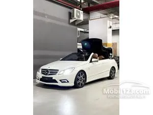 2011 Mercedes-Benz E250 1.8 Convertible