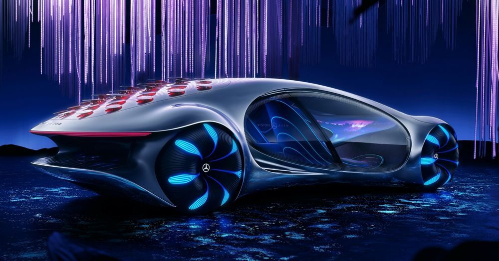 Mercedes Vision AVTR  Nguồn cảm hứng bất tận từ bom tấn Avatar  OTO HUI  NEWS  Tin tức công nghệ và kỹ thuật Ô Tô