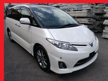 2011 TOYOTA ESTIMA 2.4 AERAS FULLY LOADED AUTO 3RD ROW POWER BOOT PANORAMIC LEATHER HOME THEATER 3 CAM AUTO PARKING