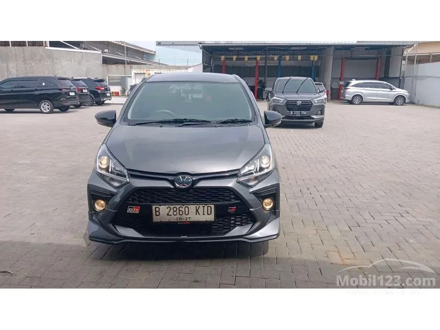 Jual Mobil Toyota Agya 2022 GR Sport 1.2 di Jawa Barat Automatic Hatchback Abu