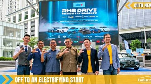 RHB DRIVE Premium & EV Roadshow kicks off at the Piazza, Pavilion Bukit Jalil!