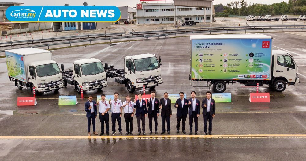 Hino launches new 300 Series Euro 5 light commercial vehicles in Malaysia