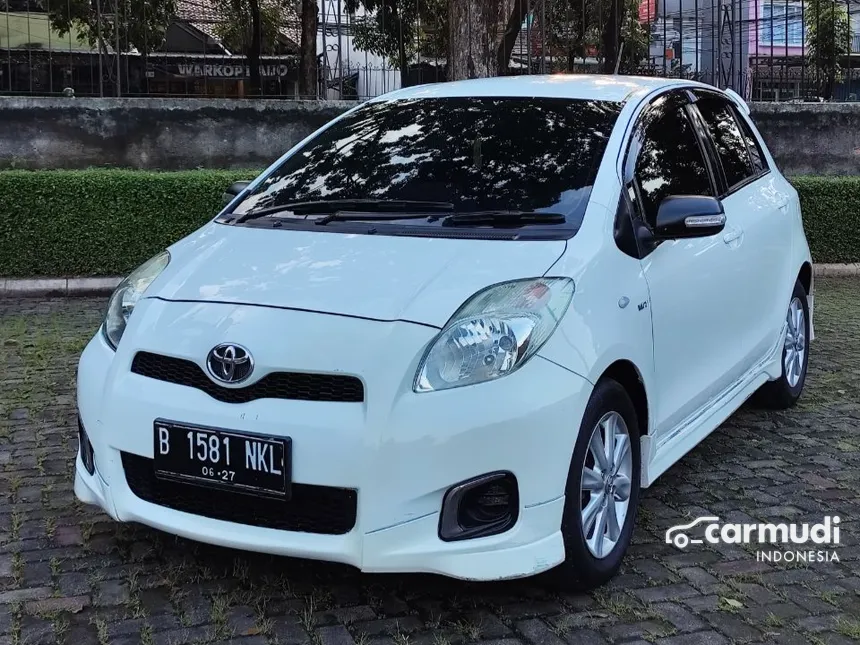 Jual Mobil Toyota Yaris 2012 E 1.5 di DKI Jakarta Automatic Hatchback Putih Rp 116.000.000