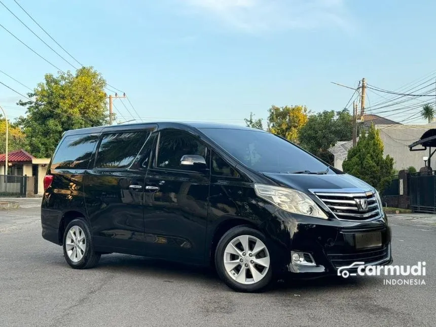Jual Mobil Toyota Alphard 2014 X 2.4 di Jawa Timur Automatic MPV Hitam Rp 235.000.008