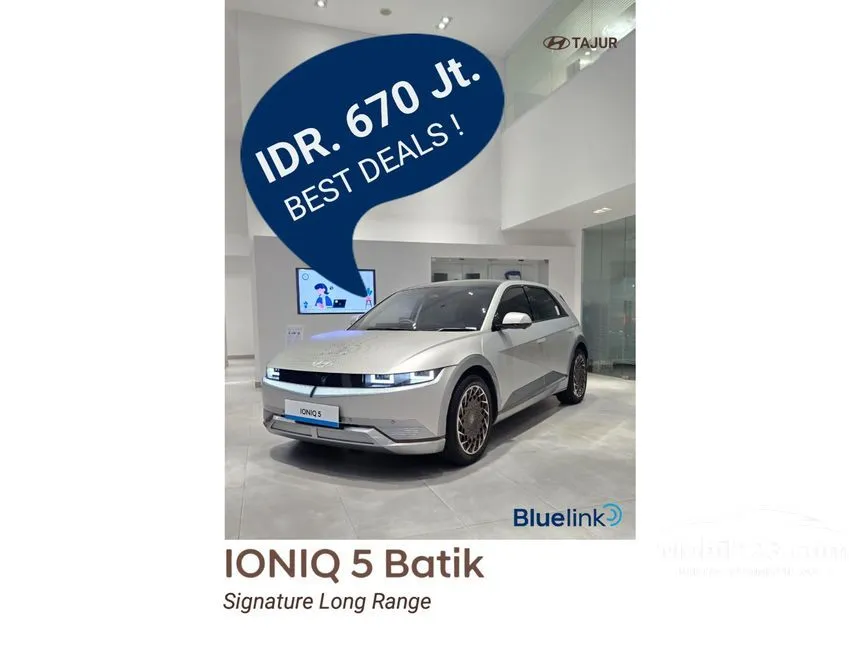 Jual Mobil Hyundai IONIQ 5 2024 Batik Edition di Jawa Tengah Automatic SUV Silver Rp 670.000.000