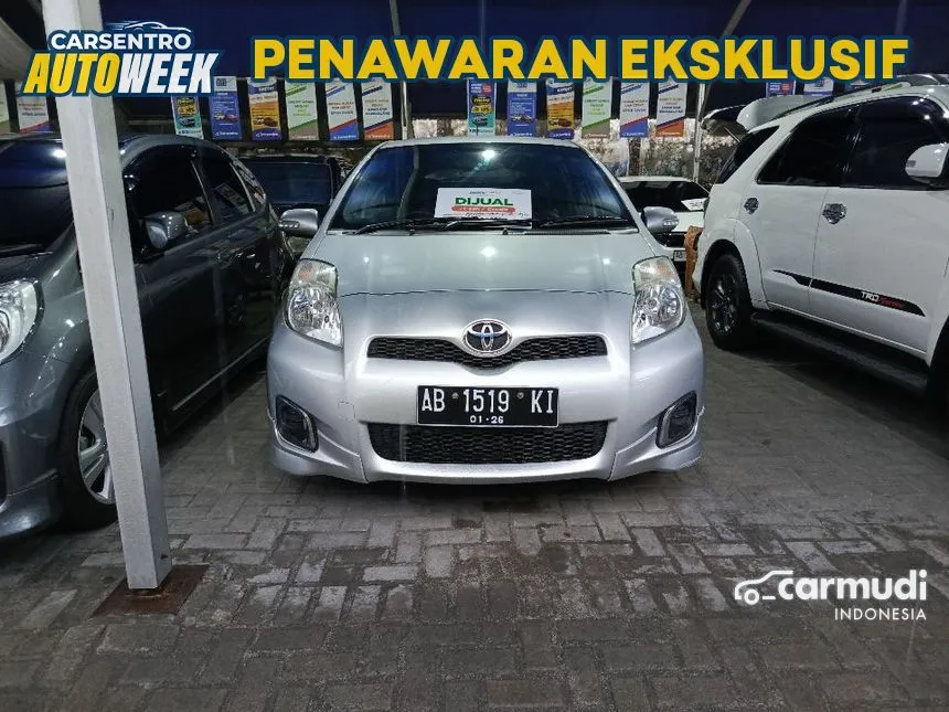 Jual Mobil Toyota Yaris 2012 E 1.5 di Yogyakarta Manual Hatchback Silver Rp 116.000.000