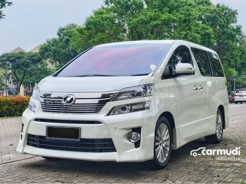 Jual Mobil Toyota Vellfire 2015 ZG 2.4 di DKI Jakarta Automatic Van Wagon Putih Rp 395.000.000