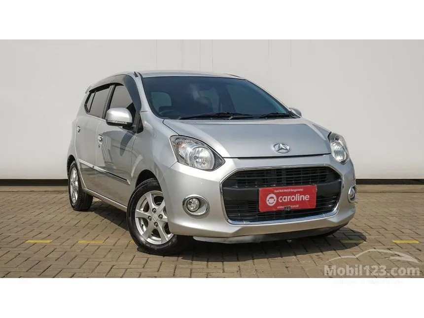 Jual Mobil Daihatsu Ayla 2013 X 1.0 di Jawa Barat Automatic Hatchback Silver Rp 76.000.000