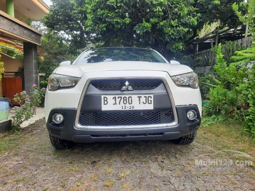 Jual Mobil Mitsubishi Outlander Sport 2013 PX 2.0 di Banten Automatic SUV Putih Rp 160.000.000