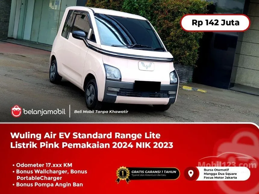 Jual Mobil Wuling Air EV 2023 Standard Range di DKI Jakarta Automatic Hatchback Lainnya Rp 142.000.000