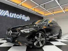 2024 Mercedes-Benz C200 1.5 Avantgarde Line Sedan [Km5.000] Reg 2025 Black On Black Speedo Digital PBD ATPM Wrnty5Thn #AUTOHIGH #BEST DEAL