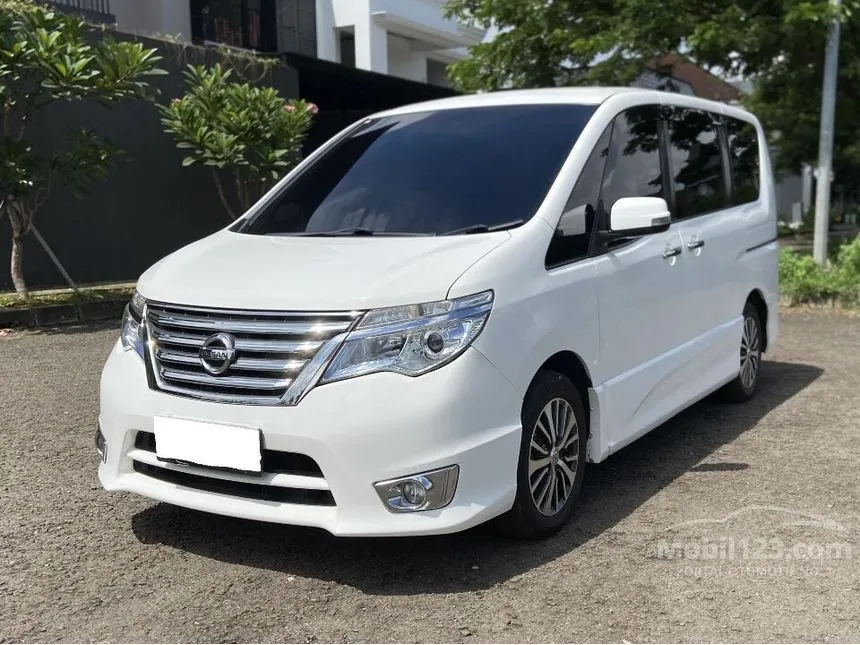 Jual Mobil Nissan Serena 2017 Highway Star 2.0 di Banten Automatic MPV Putih Rp 190.000.000