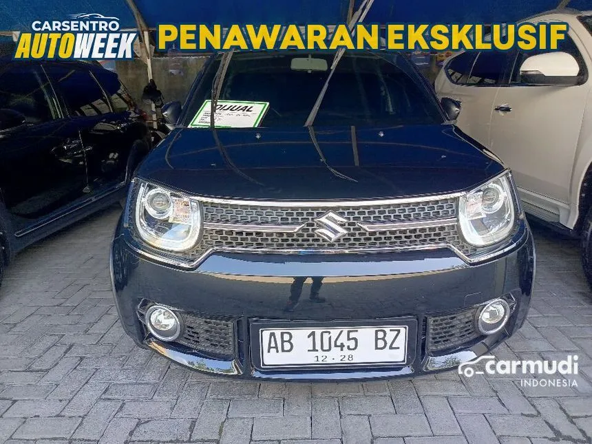 Jual Mobil Suzuki Ignis 2018 GX 1.2 di Yogyakarta Automatic Hatchback Hitam Rp 135.000.000