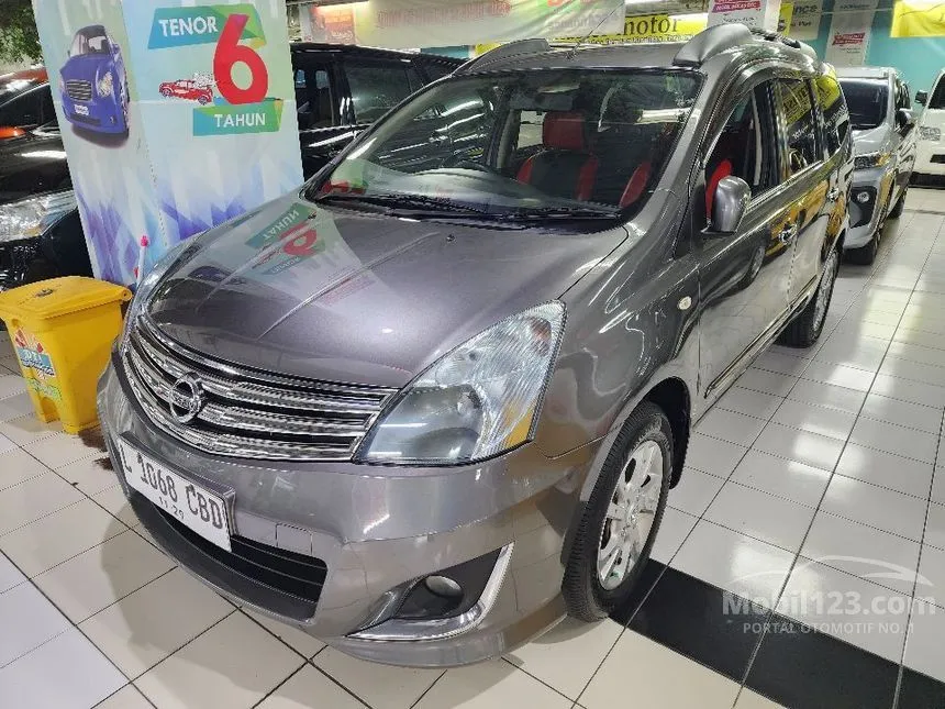 Jual Mobil Nissan Grand Livina 2013 XV 1.5 di Jawa Timur Manual MPV Silver Rp 105.000.000
