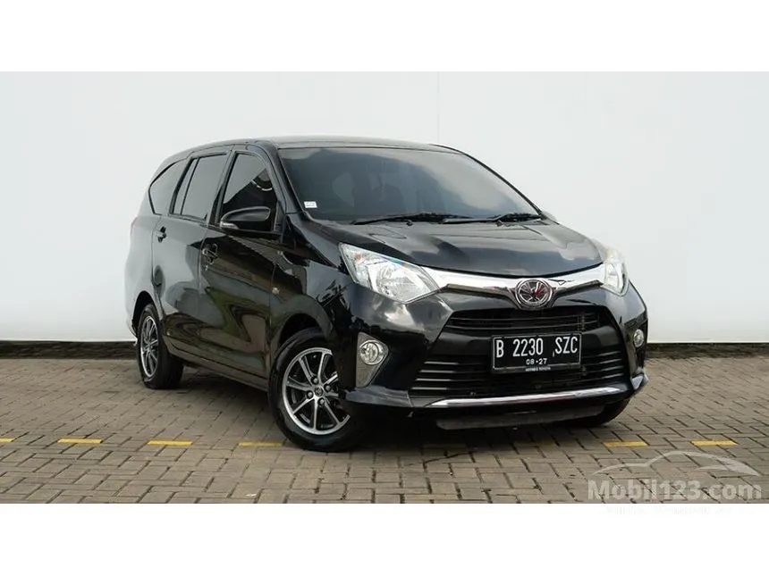 Jual Mobil Toyota Calya 2017 G 1.2 di Jawa Barat Automatic MPV Hitam Rp 116.000.000