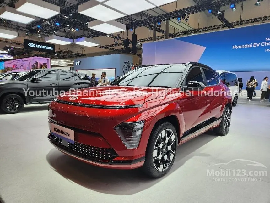 Jual Mobil Hyundai Kona 2024 Electric Prime Long Range di Banten Automatic Wagon Merah Rp 499.000.000