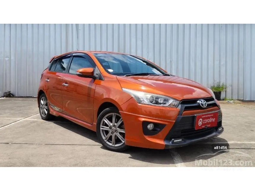 Jual Mobil Toyota Yaris 2016 TRD Sportivo 1.5 di Jawa Barat Automatic Hatchback Orange Rp 157.000.000