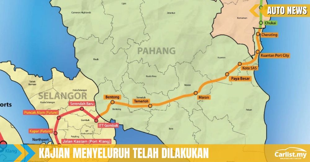 Laluan ECRL Di Pahang Dijamin Bebas Banjir - Auto News | Carlist.my