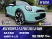 2024 MINI Cooper 2.0 S 3 Door Hatchback F66S Blue on Black Biru 2 Door