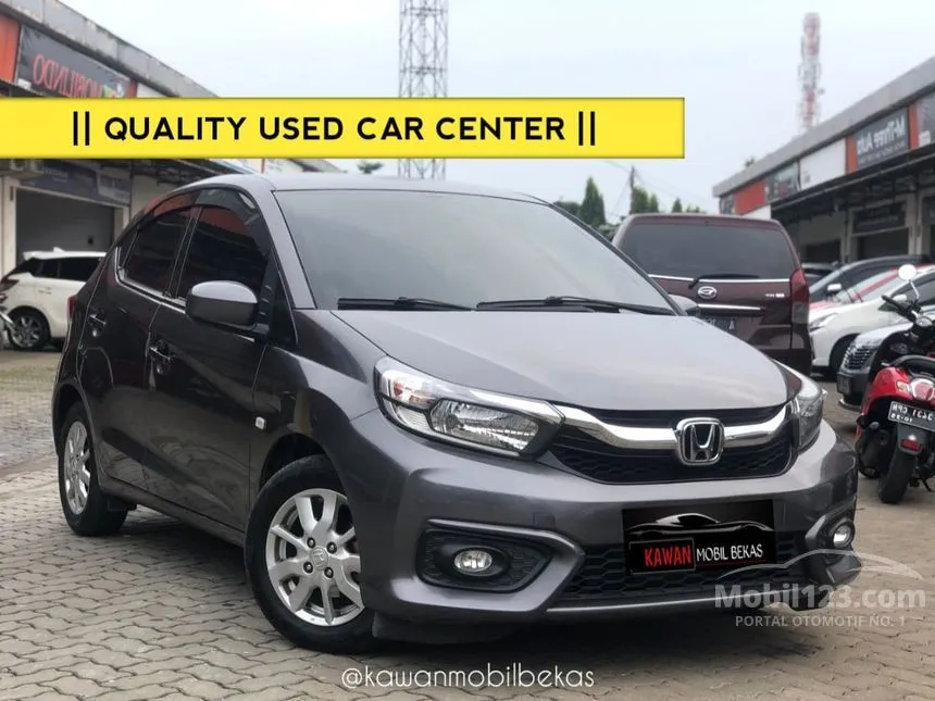 Jual Mobil Honda Brio 2019 Satya E 1.2 di Banten Manual Hatchback Abu