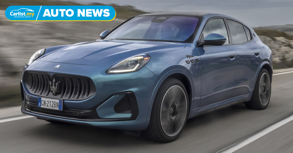 Custom Bridgestone Potenza Sport tyres developed for the Maserati Grecale Folgore EV