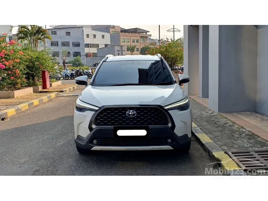 Jual Mobil Toyota Corolla Cross 2021 Hybrid 1.8 di DKI Jakarta Automatic SUV Putih Rp 325.000.000